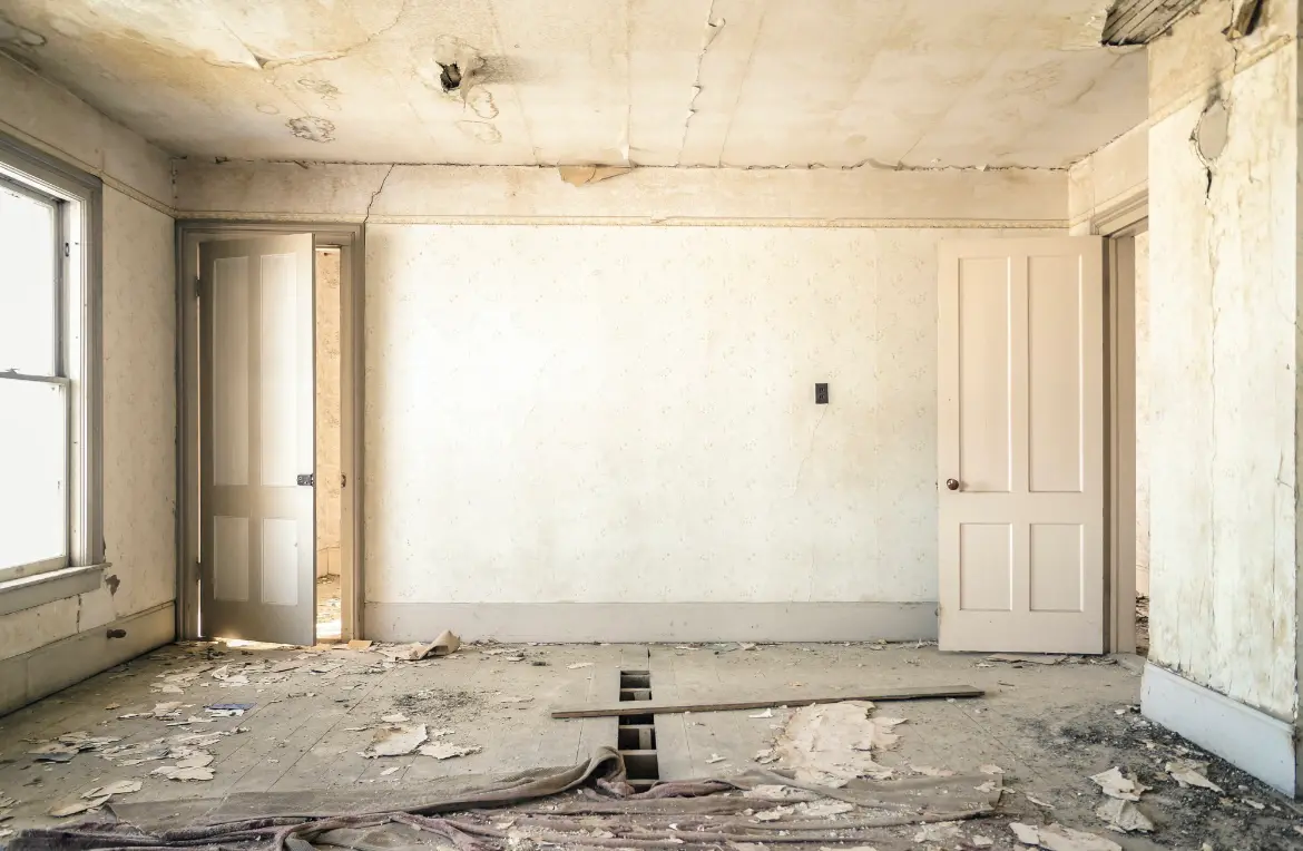 Waste disposal crew managing a cleanout project in Palos Heights